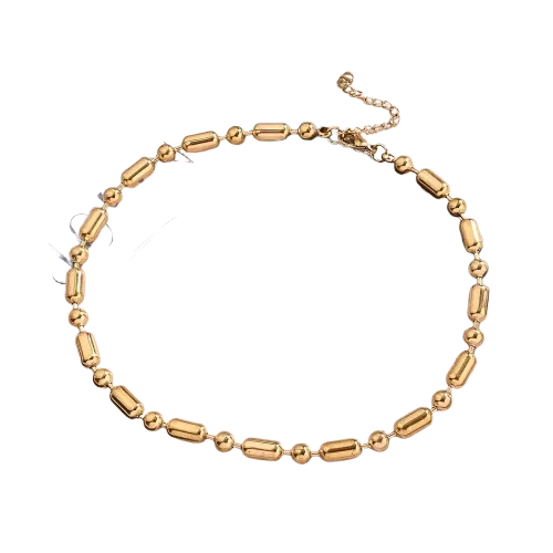 FYJ-01776 Gargantilla de Bolas