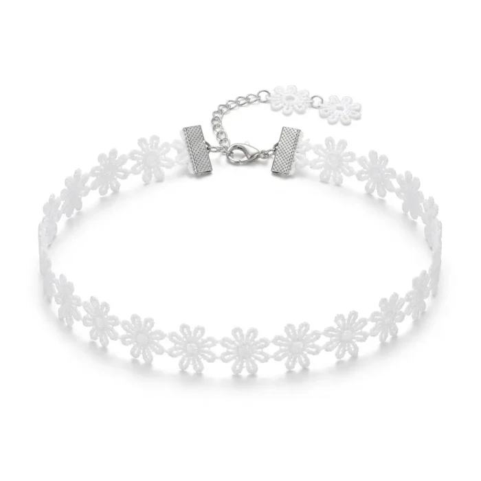 FYJ-03830 (2) Choker de Pétalos